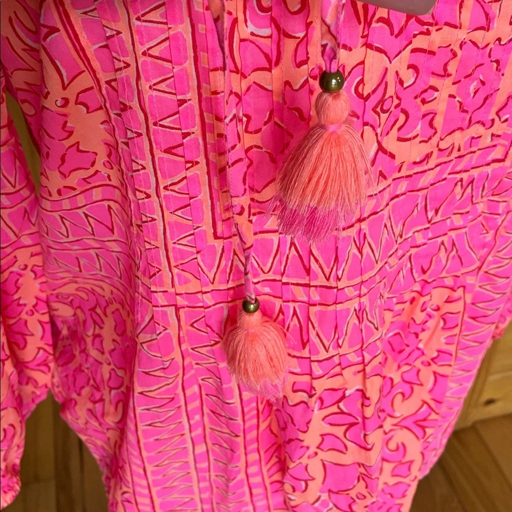 NWOT tortolo scarf print vineyard vines top - Picture 3 of 12